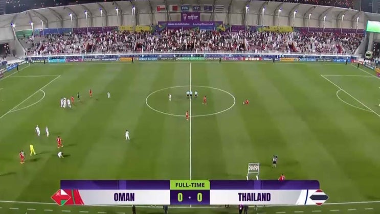  2024 AFC 아시안컵 F조 2차전 오만 vs 태국