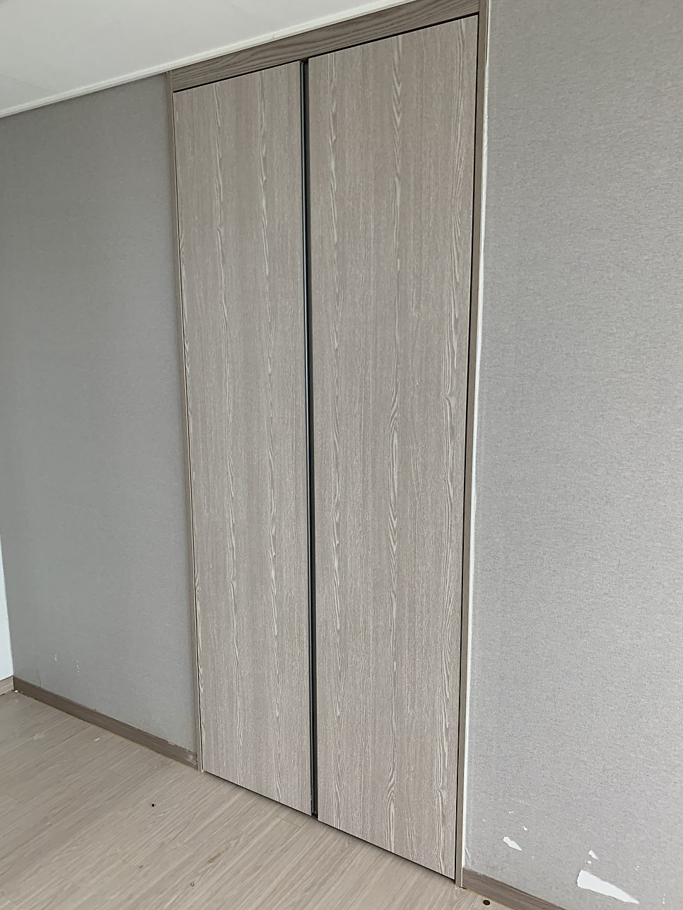 팬트리장문짝시트지복원작업