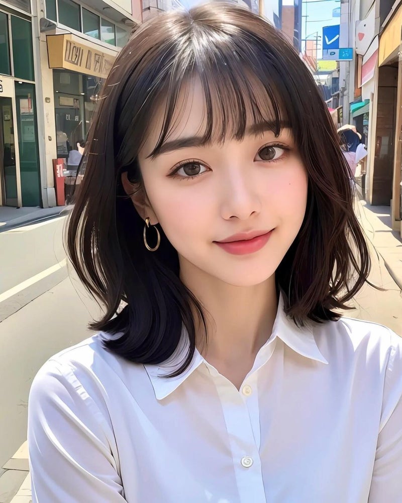 2024 여자 단발, 중단발, 중간머리, 긴머리 유행 헤어스타일│슬릭컷, 레이어드컷 : 네이버 블로그