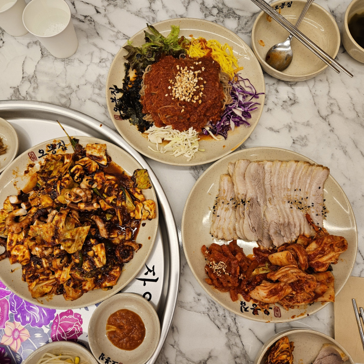  인천대입구역 맛집 보쌈한차림 오봉집