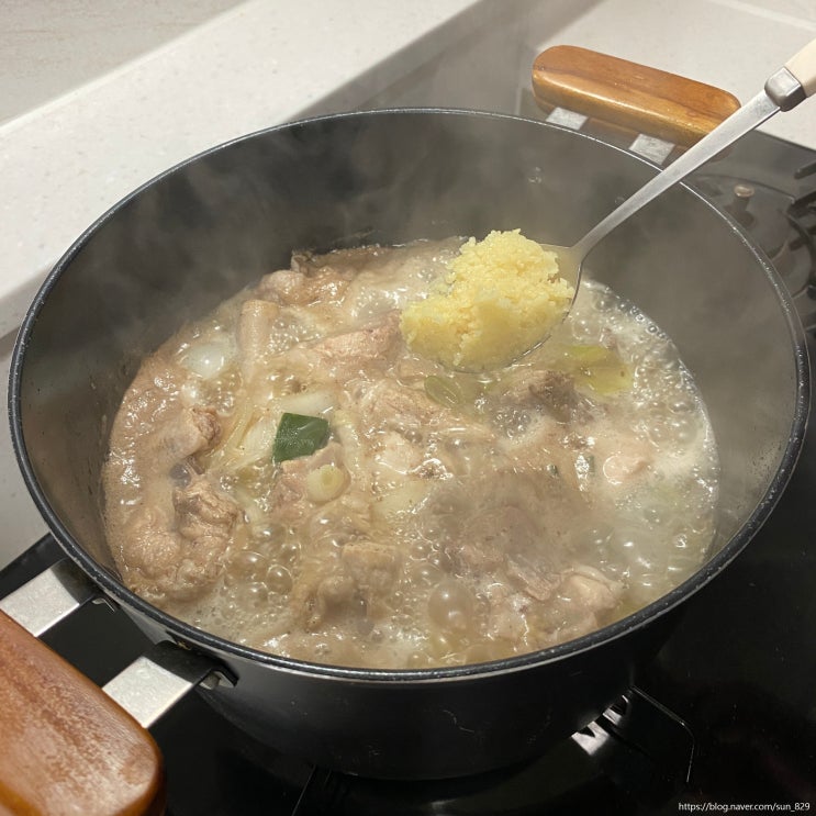  28개월 음식 닭요리 닭칼국수 레시피 닭칼국수 소스