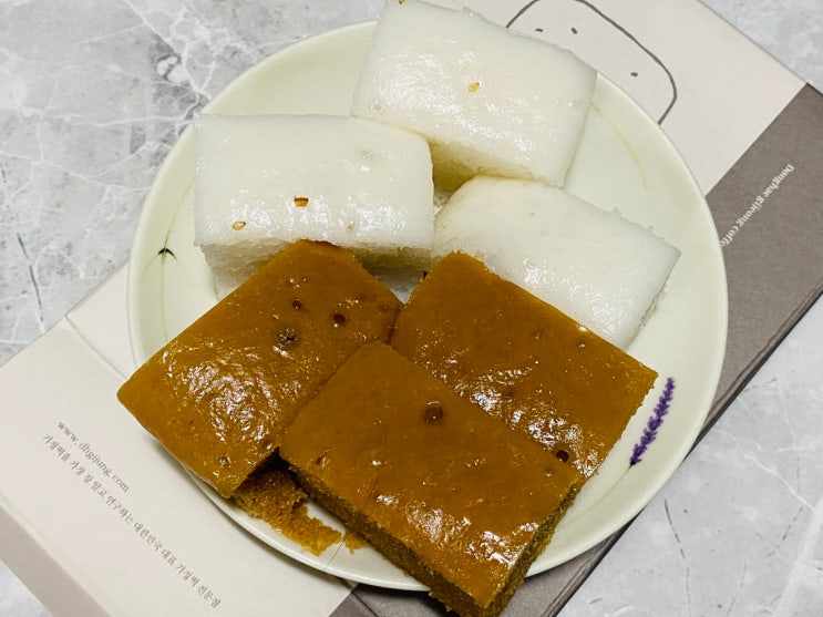  술떡으로 유명한 강릉술빵, 동해기정떡