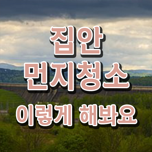 집에 먼지 청소 !!! 고민이시라고요 ?!