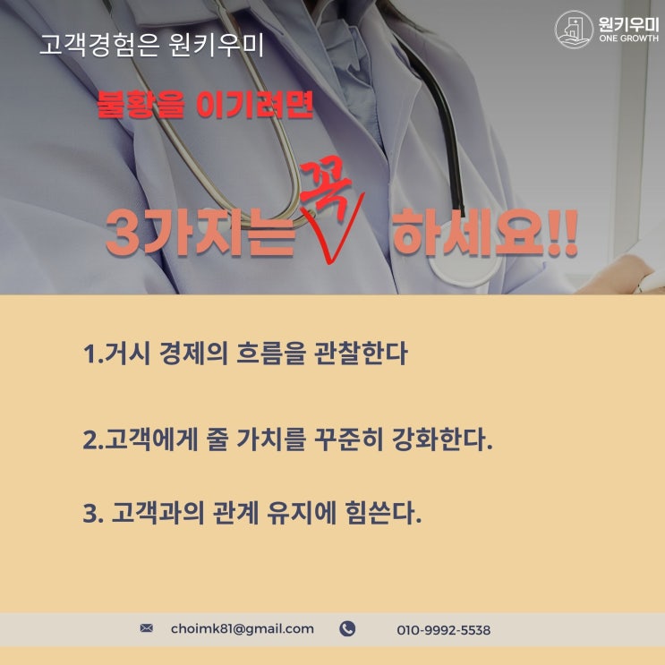  [병원 CS 교육] 뭐시라~불황!!! 그때 꼭 해야 하는 3가지
