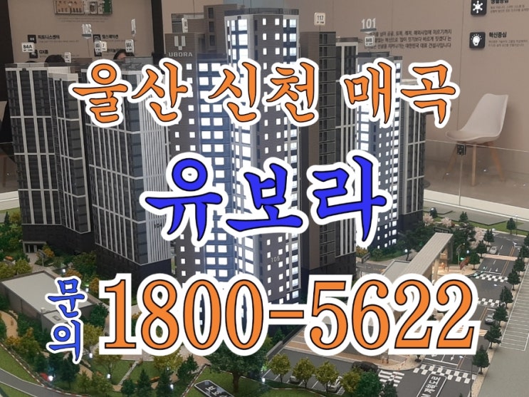  울산 유보라 북구 신천매곡 반도건설 아파트 분양정보 모델하우스