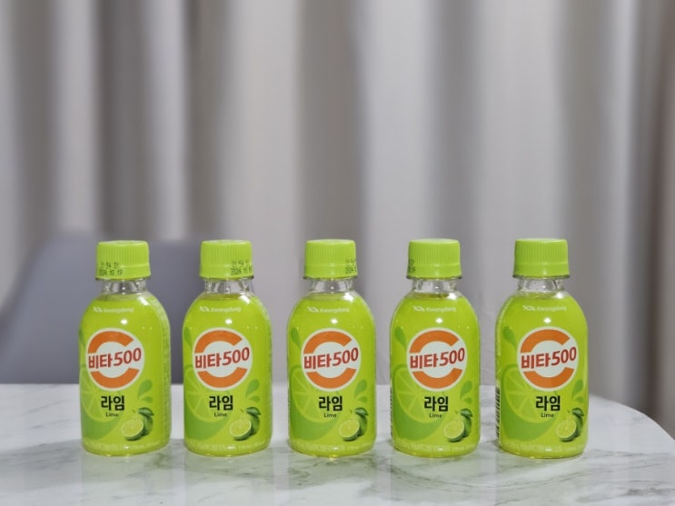  비타500 다양한 과일맛 신제품이 나왔어요