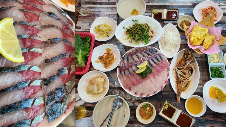  서귀포 모슬포 맛집 제주 부두식당 모둠회 구성