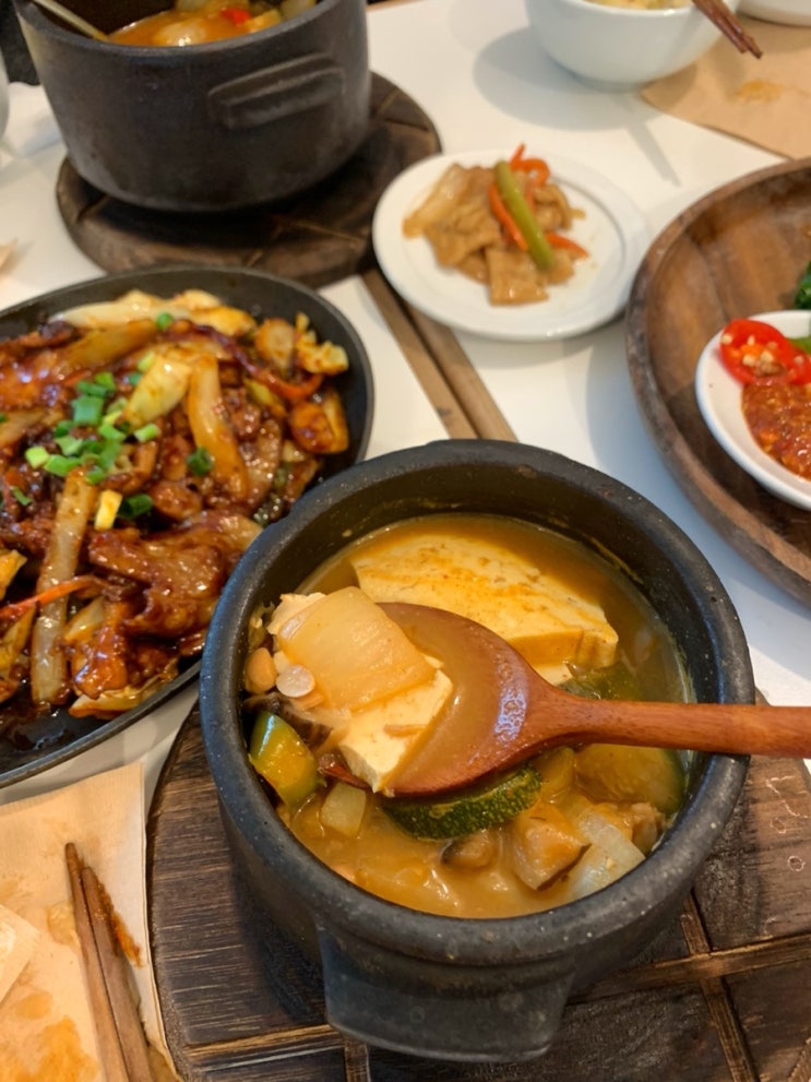  아이노가든키친 종로 한식 맛집
