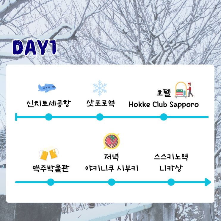  삿포로 1월 여행 일정 추천 맥주박물관 스스키노 니카상 사진 꿀팁 가성비 호텔