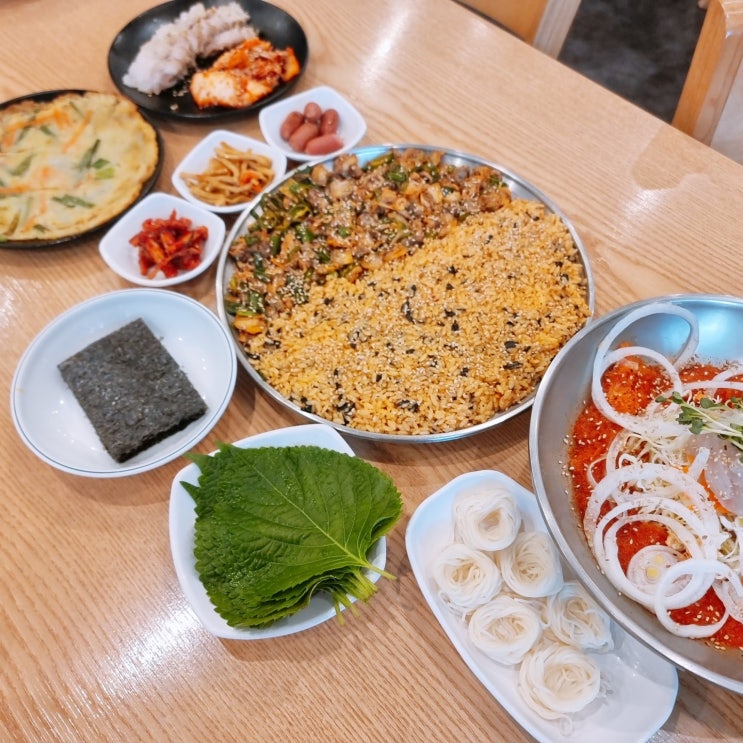  강릉시내맛집 풍호맛뜨락 꼬막비빔밥 명가