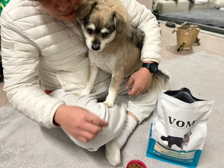 동물병원 처방식 강아지 다이어트 관절 사료 VOM 브이오엠