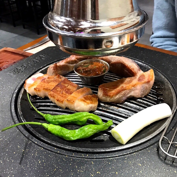  신불당 분위기 좋은 고기집, 복돼지집