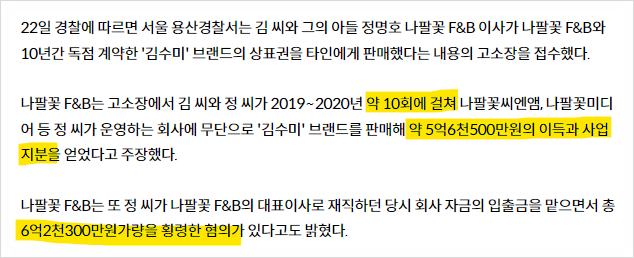 횡령혐의로 고소당한 <b>김수미</b> "우리가 피해자, <b>연예인</b> 악용한... 