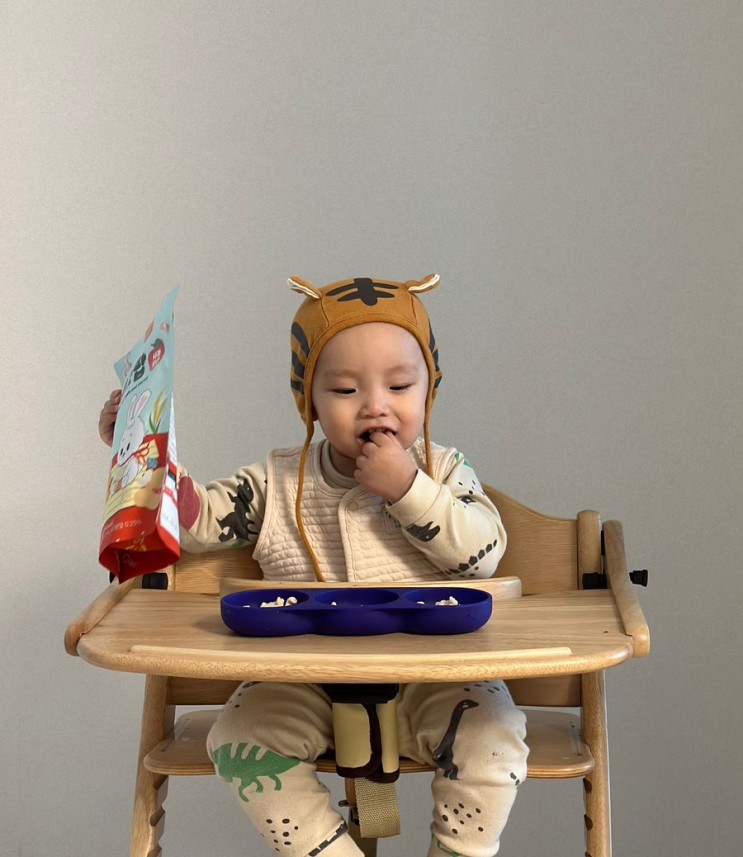 봉봉팝 오늘도 아기과자 | 달지않은 아기떡뻥, 유기농쌀과자, 돌아기간식