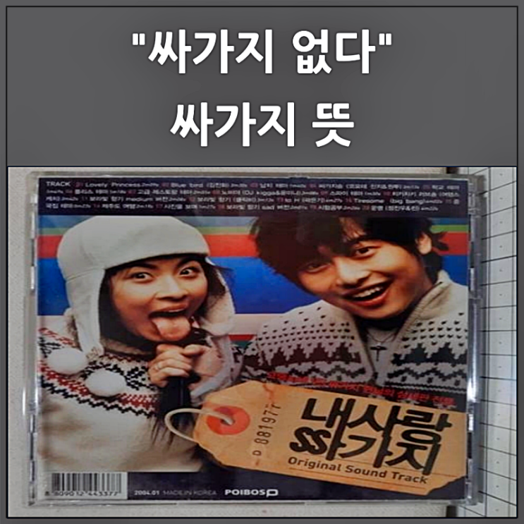 싸가지 없다의 싸가지 뜻