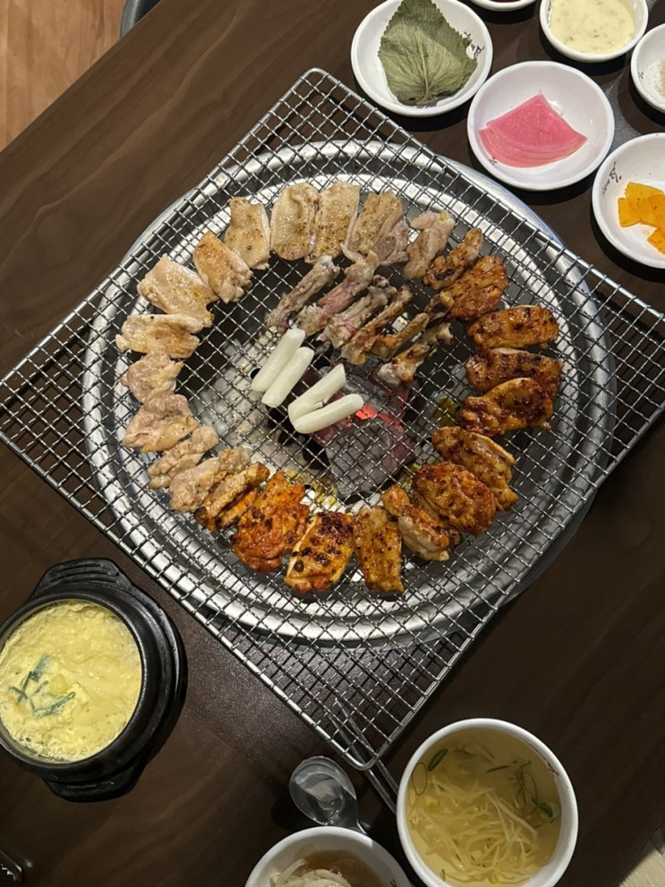  [부산 서면]  닭구이 맛집 : 회식하기 좋은 숯불에닭 부산서면점 후기