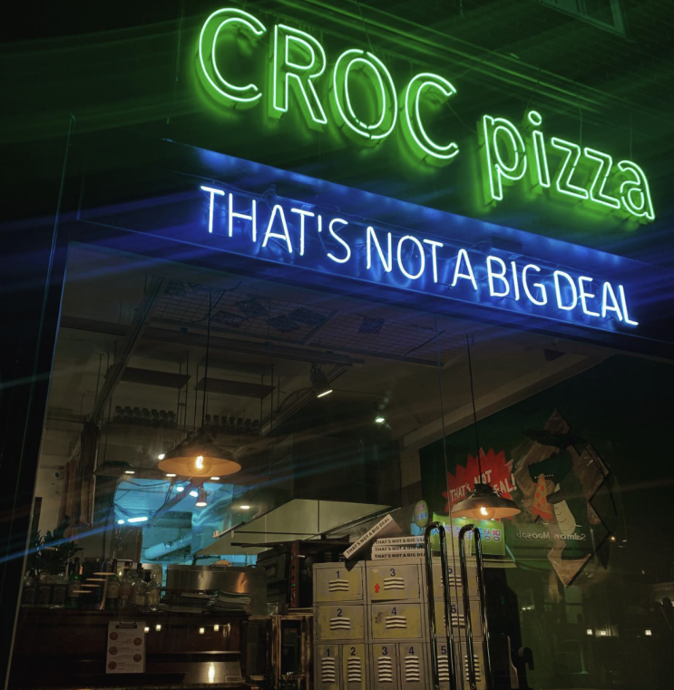 [Croc Pizza/크록피자]HBC 해방촌 맛집 대파피자 추천️