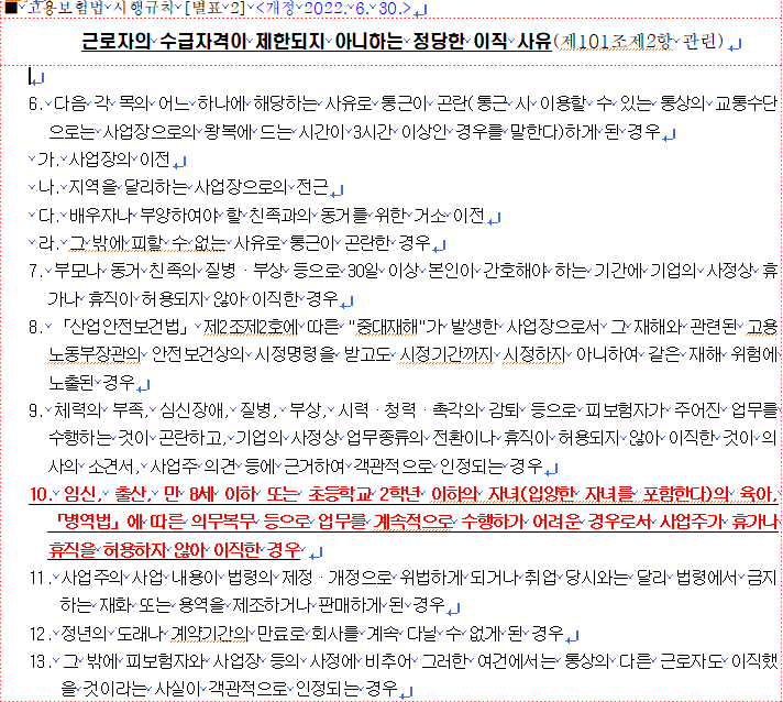 자녀 육아로 인한 퇴직시 실업급여를 받을 수 있을까? (김포노무사, 김포시노무사)