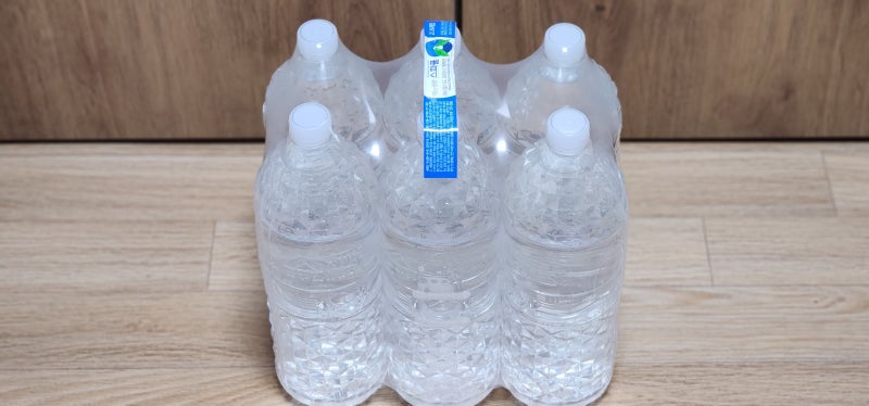 스파클 생수 2L 무라벨 구매후기 스파클수원지 유통기한