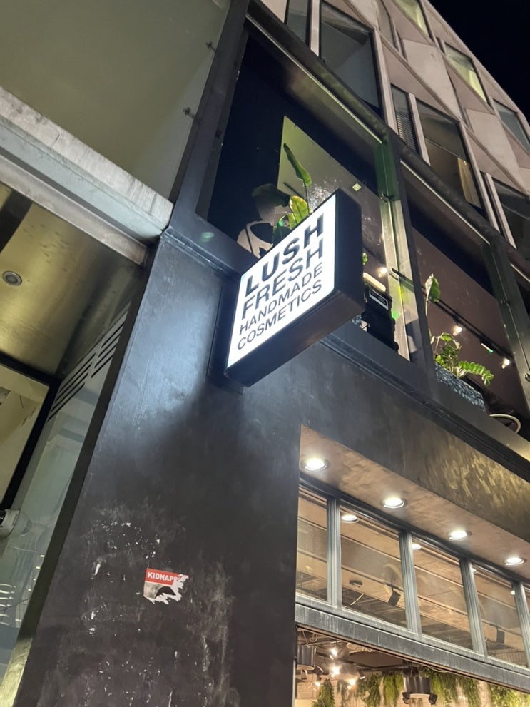  영국 런던 러쉬 본점에서 소매치기당한 썰