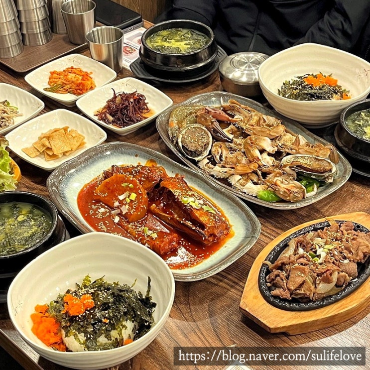  경주 동천동 맛집 코다리조림 간장게장 보돌미역 경주점