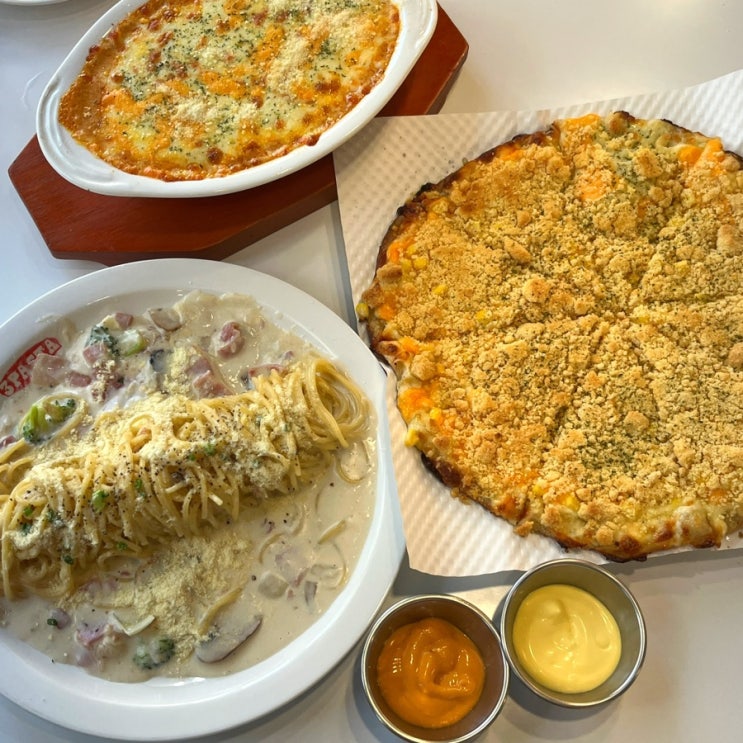  수원 정자동 중심상가 가성비 맛집 쓰리파스타