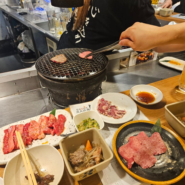  삿포로 스스키노역 맛집 추천 야키니쿠 시부키 워크인 후기