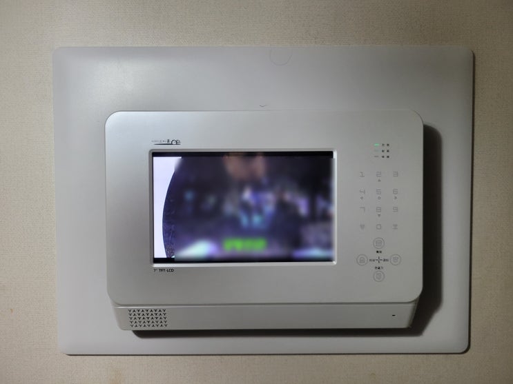  의정부 신곡동 신동아은하수아파트 링스 비디오폰 LAX-70AV 교체 설치