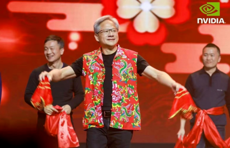  덩실 덩실 춤추는 엔비디아 CEO