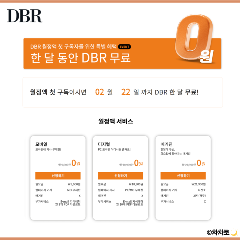 동아 비즈니스 리뷰 ( DBR ) VS 하버드 비즈니스 리뷰 ( HBR ) 비교 및 한달 무료 구독 혜택 알아보기 : 네이버 블로그