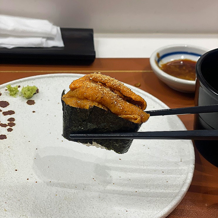  창원 맛집 가성비 오마카세 디너 후기 우니초밥 필수주문:오사이초밥