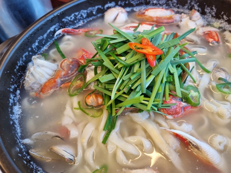 행구동 맛집 정미희 사과게장 행구점 점심특선 칼국수 파전 맛있는 밥집