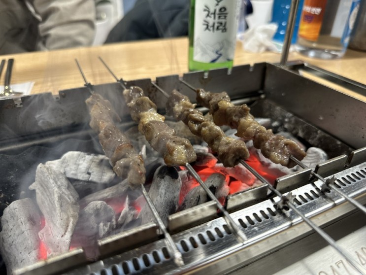 [영등포역 맛집]이화양꼬치 양갈비 매콤 순두부 도림동 찐 로컬맛집 강추!