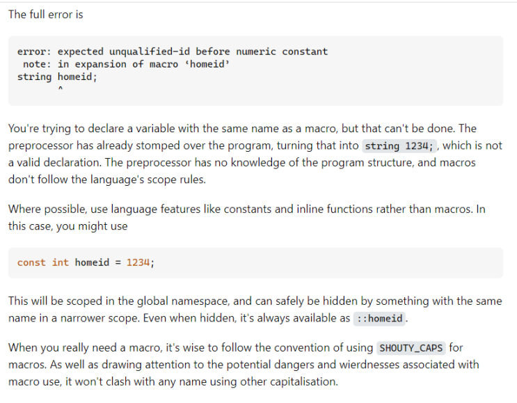  [C++] error: expected unqualified-id before numeric constant