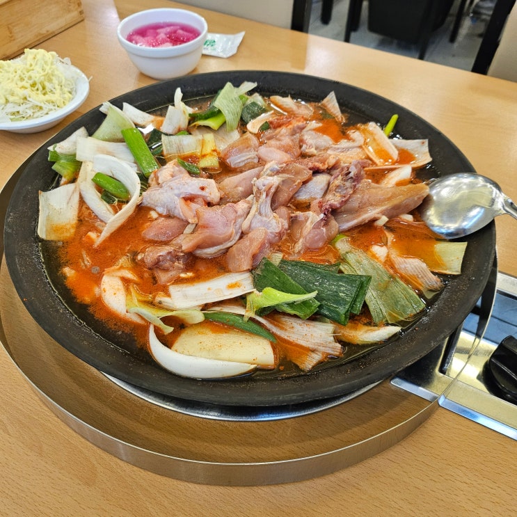  한파에 생각나는 저녁 추천 '청라 아랜역물닭갈비' 리뷰