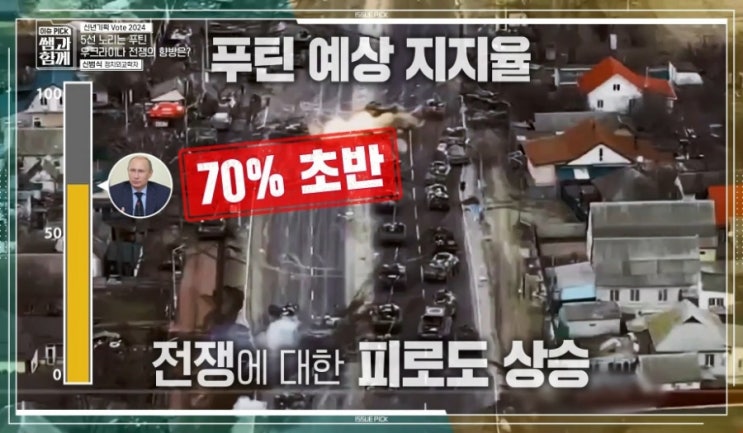 <b>러시아 대선</b> 결과/ 러시아 전쟁 끝