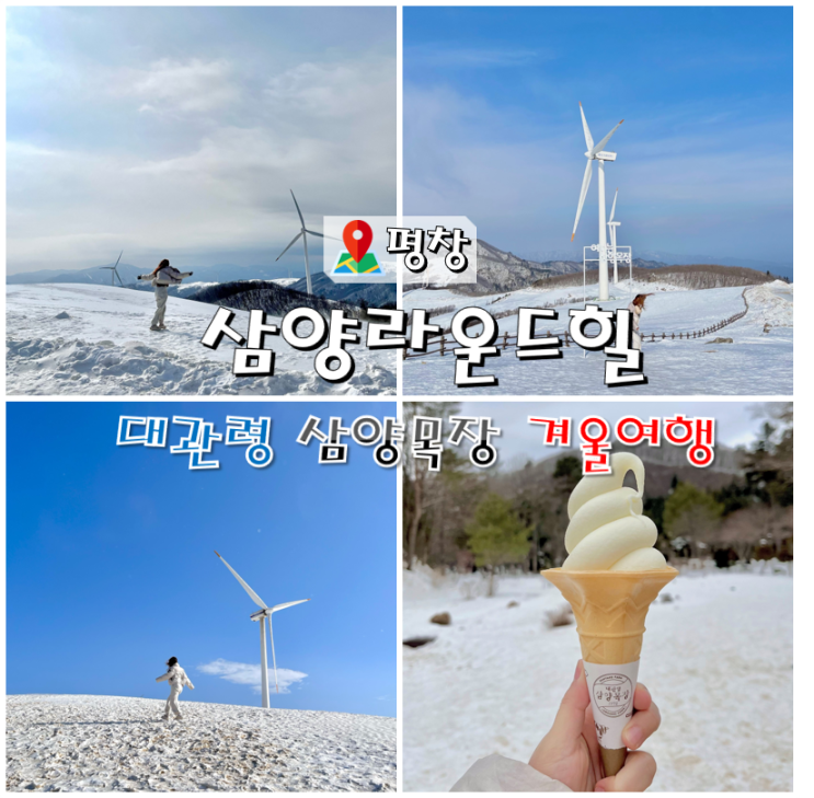  평창 삼양라운드힐 겨울여행