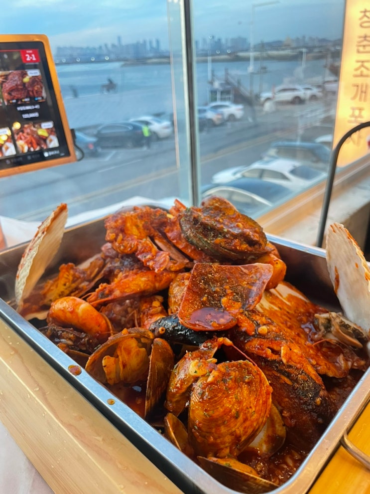  오이도 맛집 LA코코보일링 내돈내산 후기 (주차, 메뉴 등)