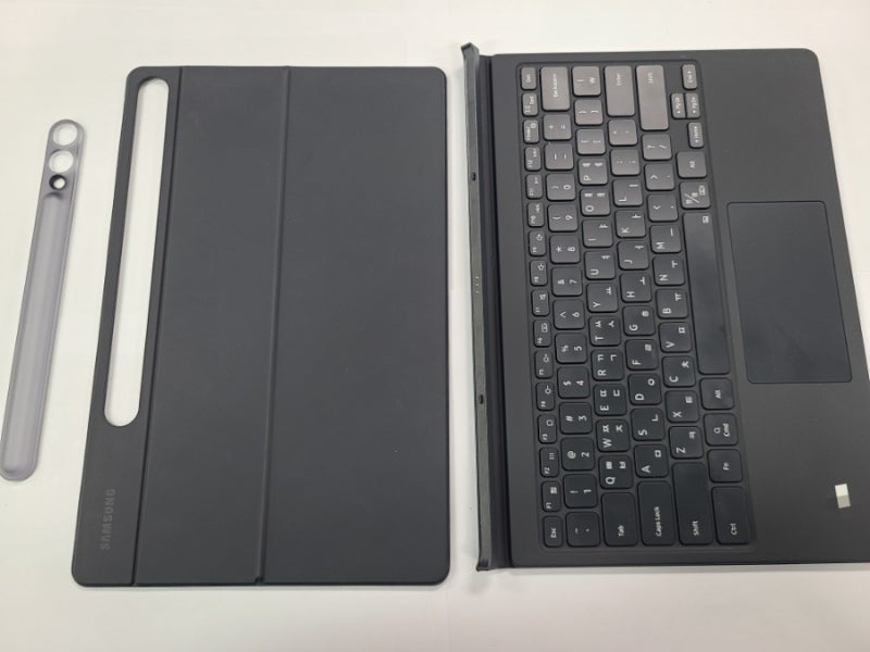 삼성 정품 갤럭시탭 s9+ 키보드 북커버(EF-DX815) 악세사리 소개(외관,기능)