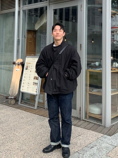 프릭스스토어 M65 숏야상 개파카 라이너 세트 블랙 S사이즈 리뷰