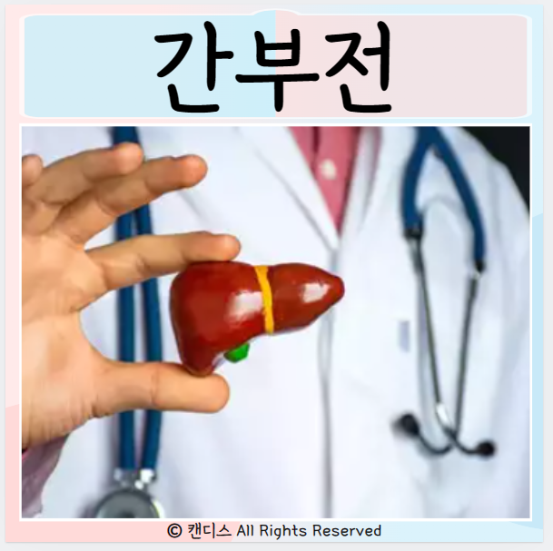 급성 간부전 원인 증상 합병증 치료