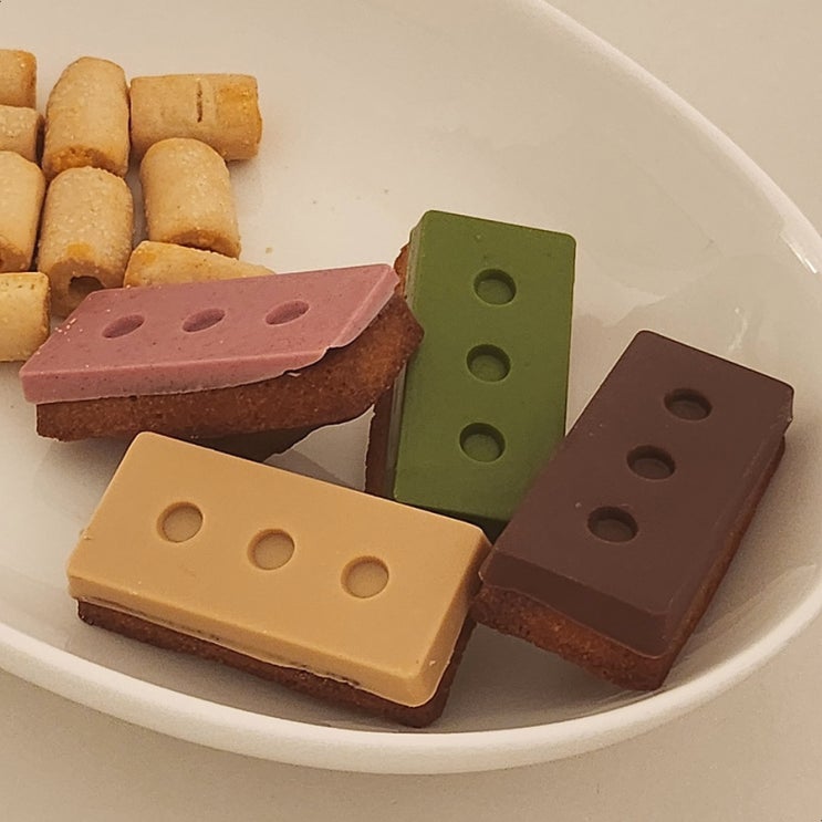  강남역 지하상가 디저트 맛집 브릭샌드 강남역점 세트 가격 선물 보관