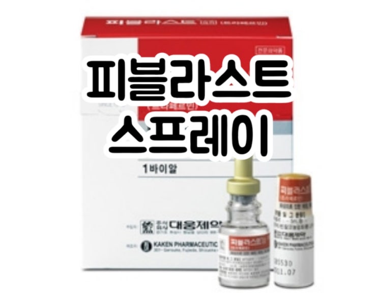  피블라스트 스프레이 트라페르민 Trafermin 에 대해 알아보자!(효능 용법 부작용 주의사항 임부 수유부)