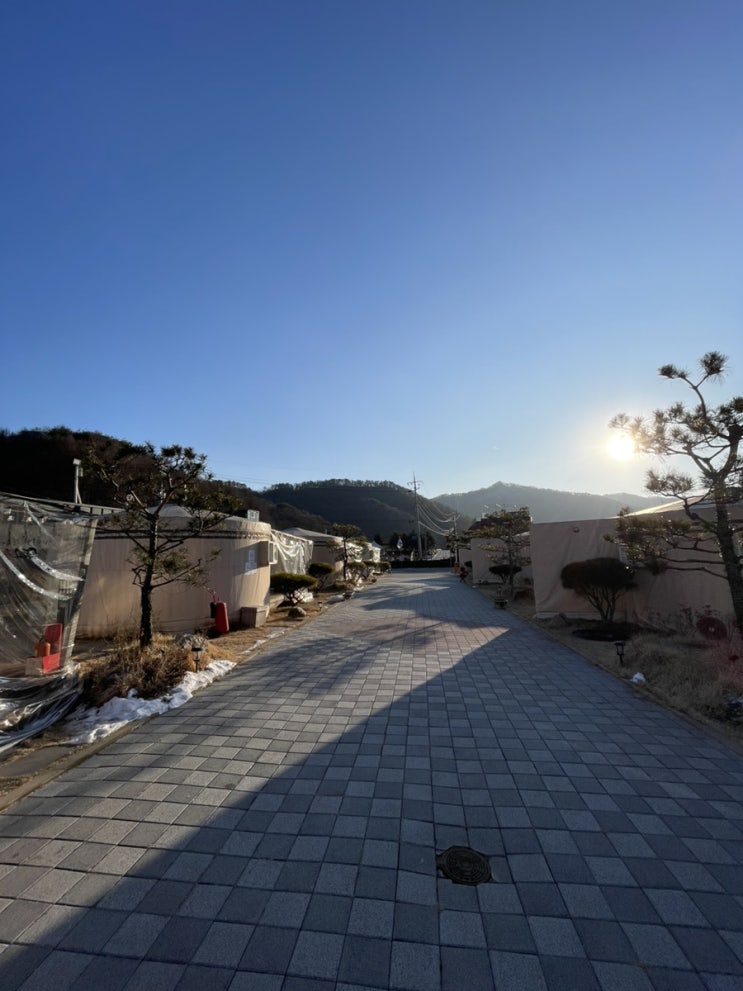  강원도 홍천 글램핑 몽고몽고글램핑