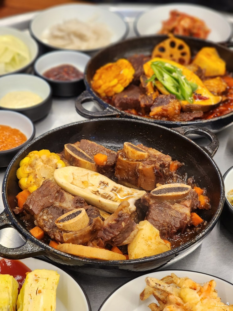  제주 애월맛집 반응 좋은 현지식당 한라산소갈비찜
