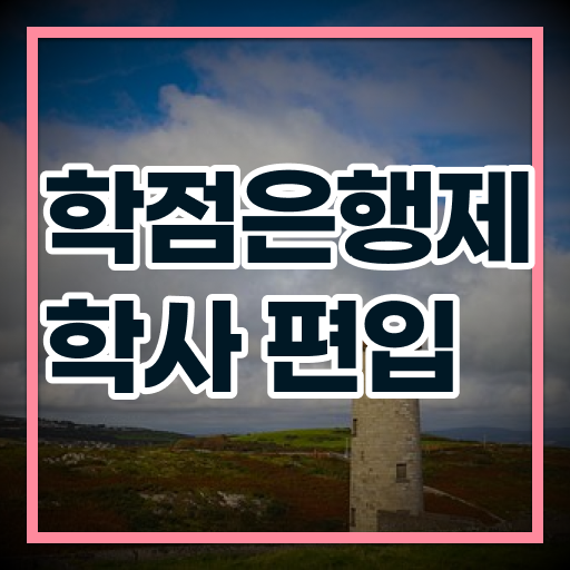  학은제 기간 과목 정리해봤어요 ?