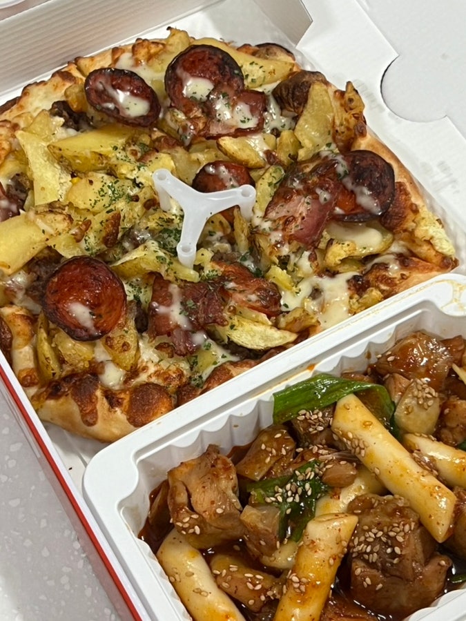  부천배달맛집 피자닭터 부천점 혼밥러도 피자 치킨 가능