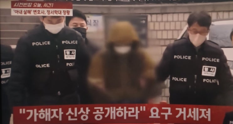 "너 같은 여자 널렸어'···<b>아내 살해</b>' <b>변호사</b>, 정서학대 정황