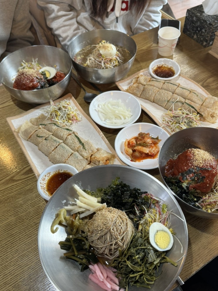  평창 봉평 메밀꽃필무렵, 메밀막국수 메밀전병