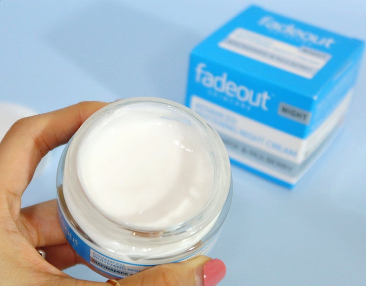  승무원크림 두바이쇼핑리스트 페이드아웃크림 Fadeoutcream 촉촉한 미백크림 나이트크림